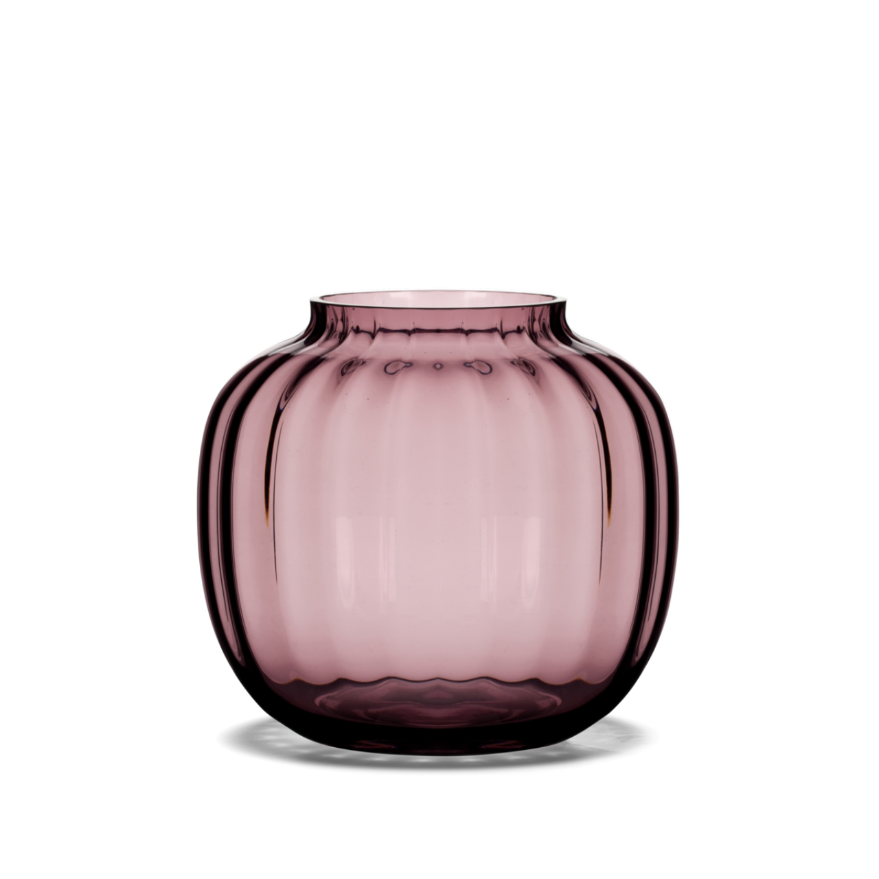 Primula Vase, 12.5cm, Pflaume