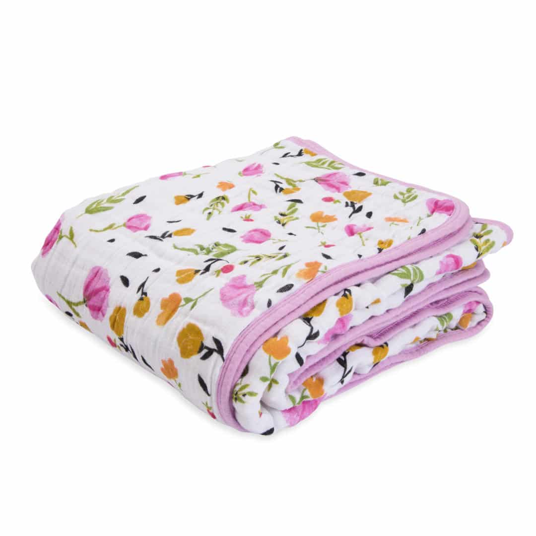 Cotton Muslin Quilt - Berry & Bloom Cotton Muslin Quilt - Berry & Bloom