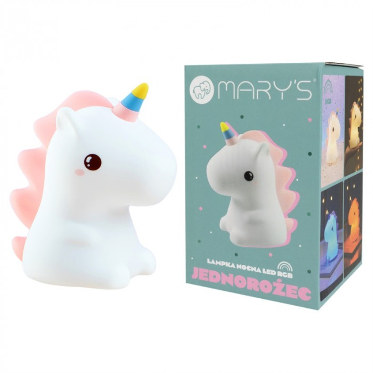 Figur, Unicorn, Nachtlicht, LED, RGB, Spielzeug