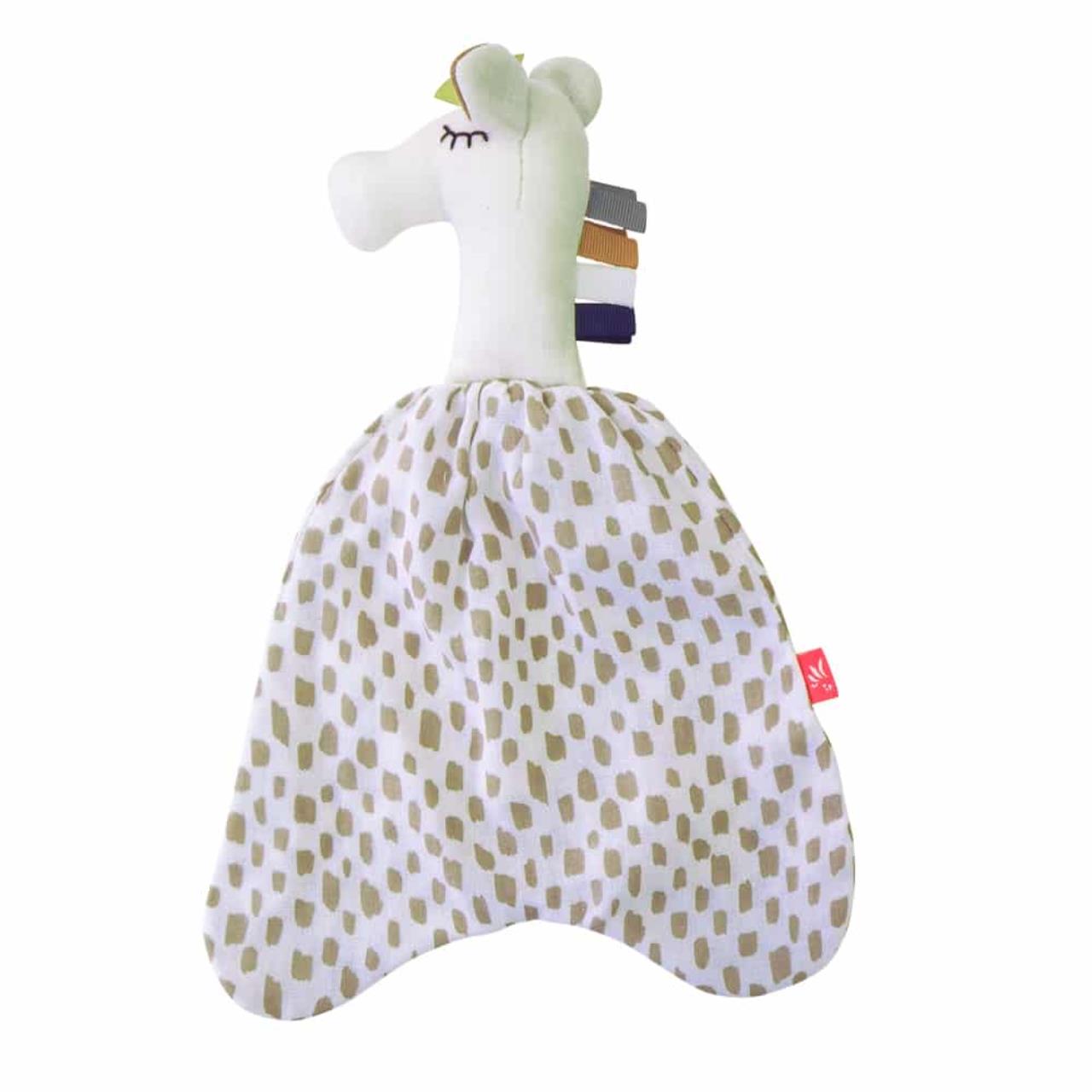 Kleines Schmusetuch Giraffe