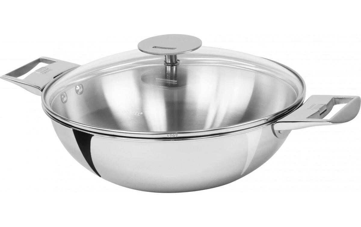 Cristel Wokpfanne Casteline, Ø 28cm, Griffe Cristel Wokpfanne Casteline, Ø 28cm, Griffe
