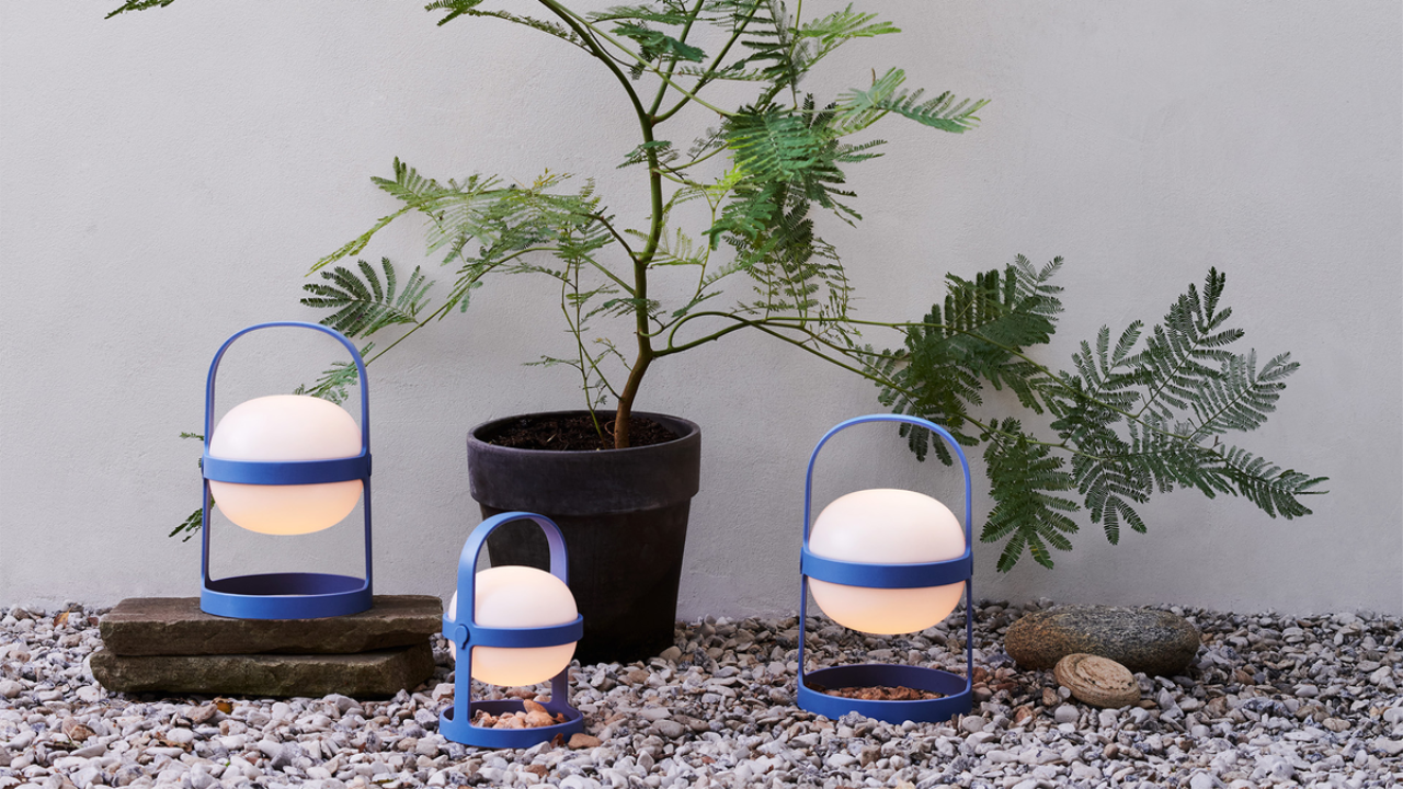 Soft Spot Solar Circular, 13.5cm, Sky Blue