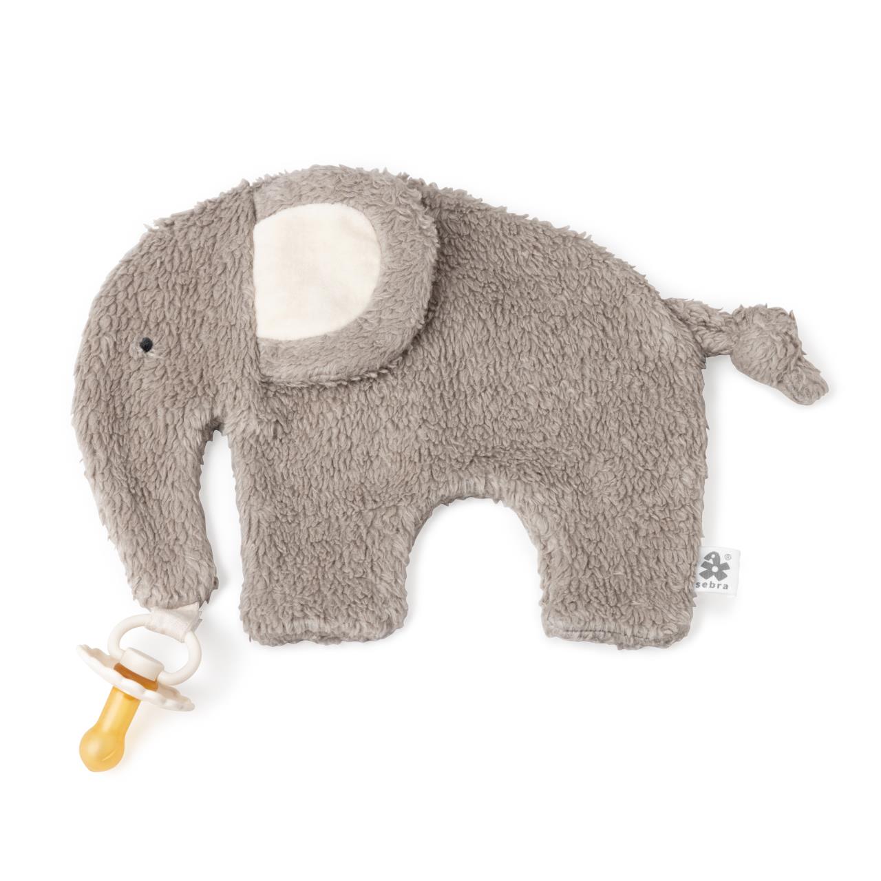 Schmusetuch und Schnullerhalter, Fanto, Grey Plüsch, Spielzeug