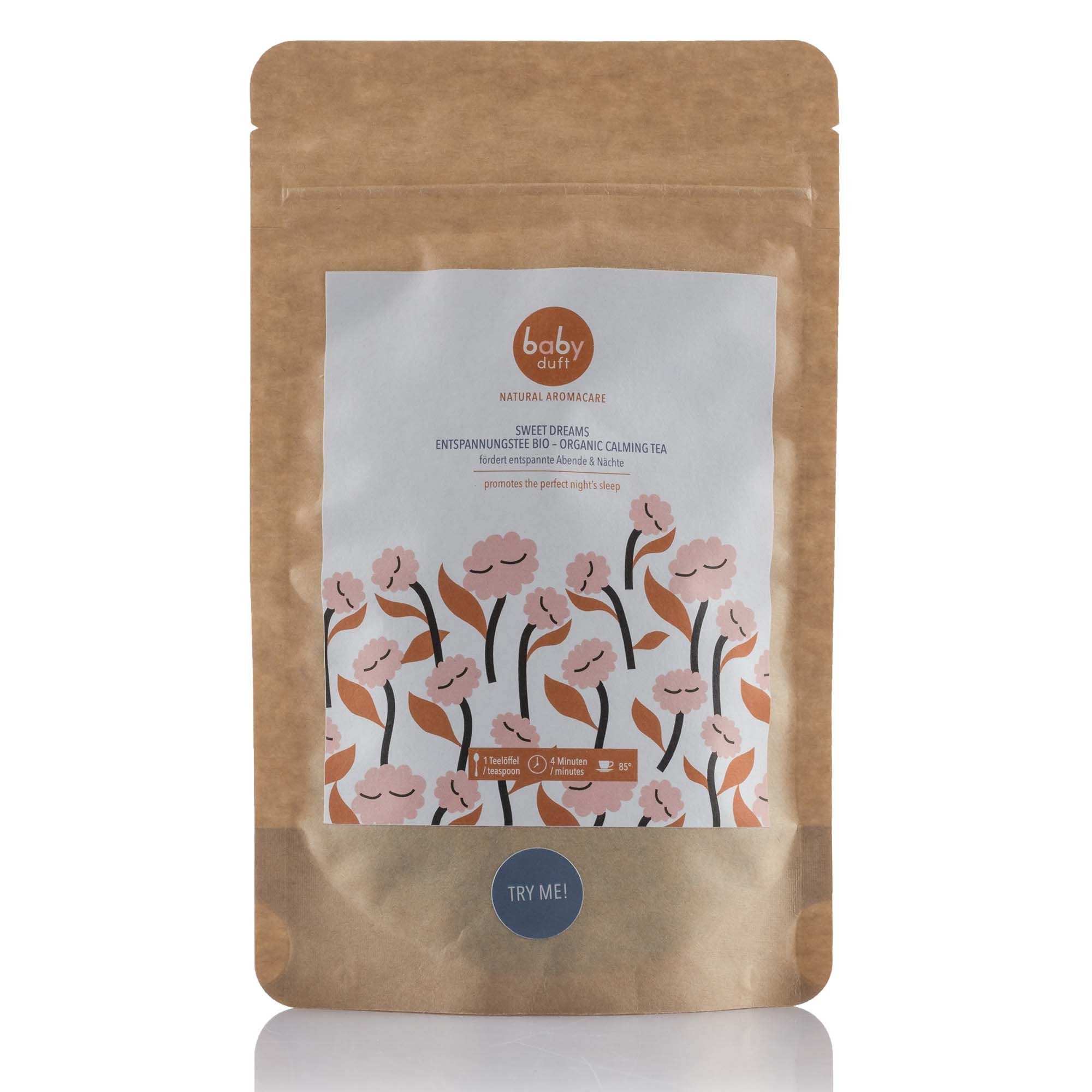 Sweet dreams Bio Tee mit Kamille, Fenchel und Hibiskus, 40g Sweet dreams Bio Tee mit Kamille, Fenchel und Hibiskus, 40g