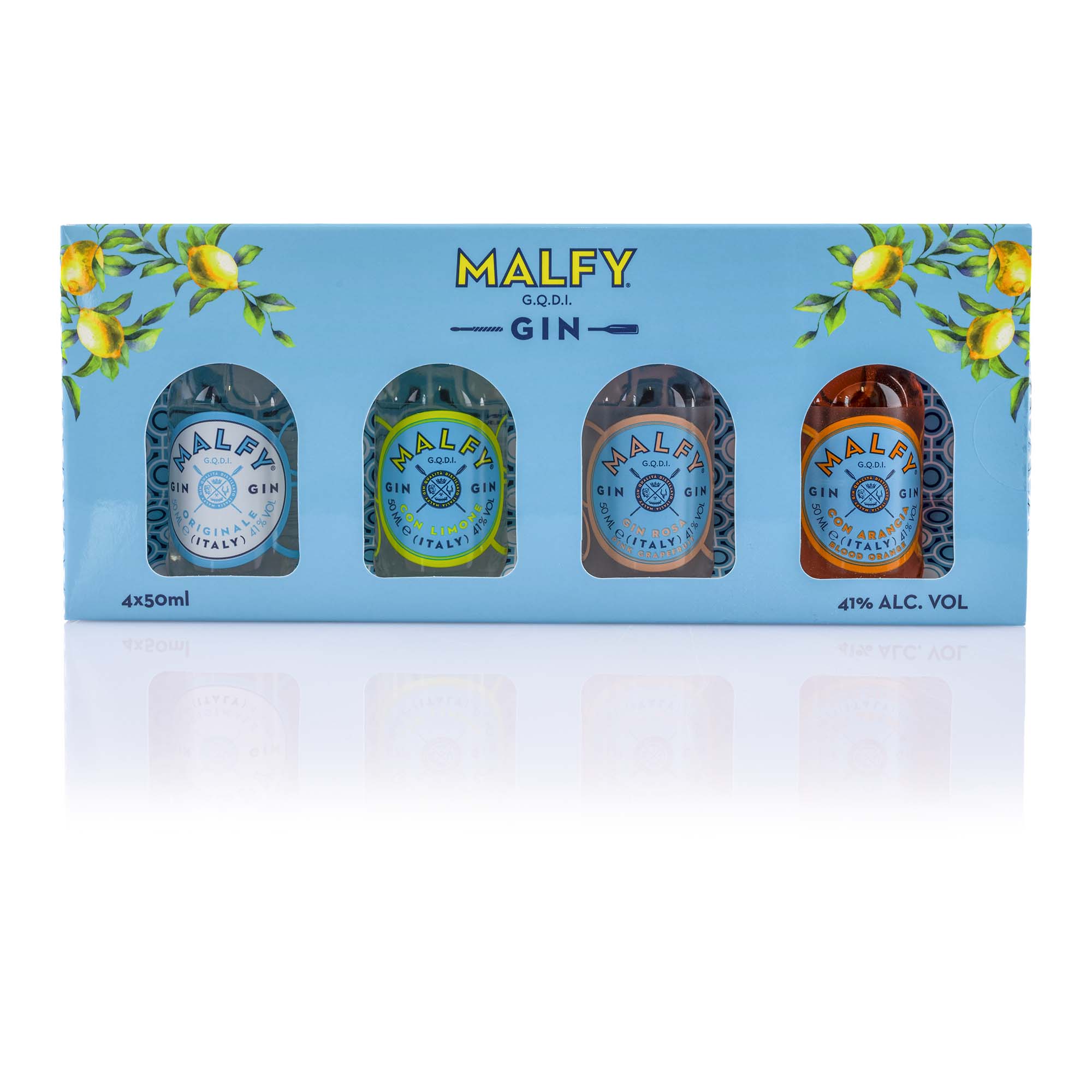 Malfy Gin Mixed Flavours, Set 4x5cl Malfy Gin Mixed Flavours, Set 4x5cl