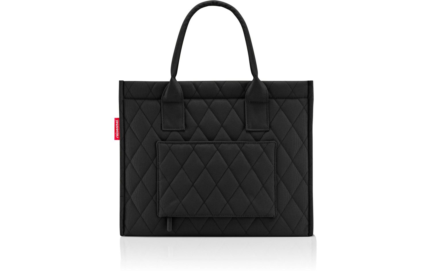 Tasche, Quilted, Reisekoffer, Handtasche, Schwarz
