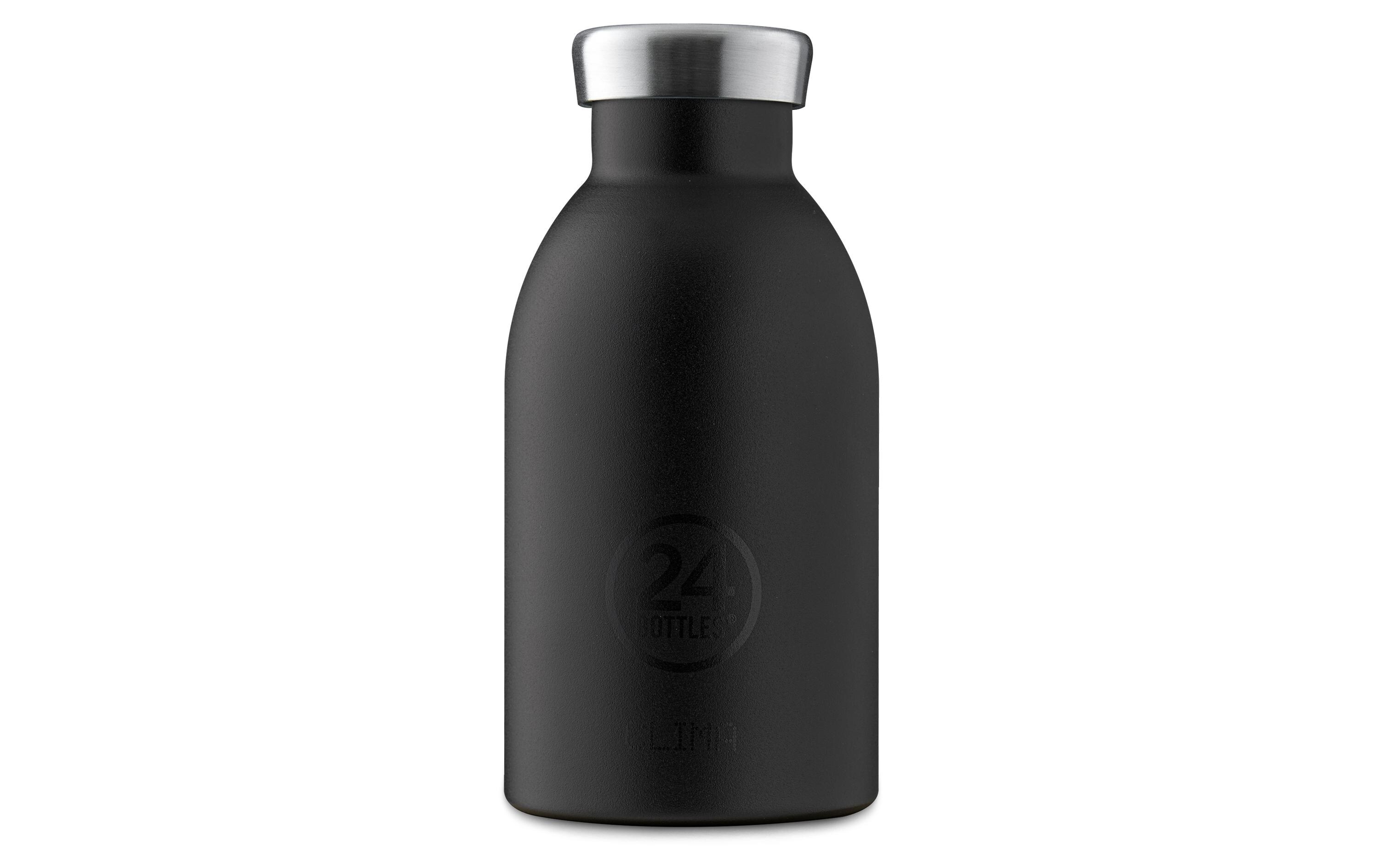 24Bottles Thermosflasche Clima 330ml Black Flasche, Wasserflasche, Shaker