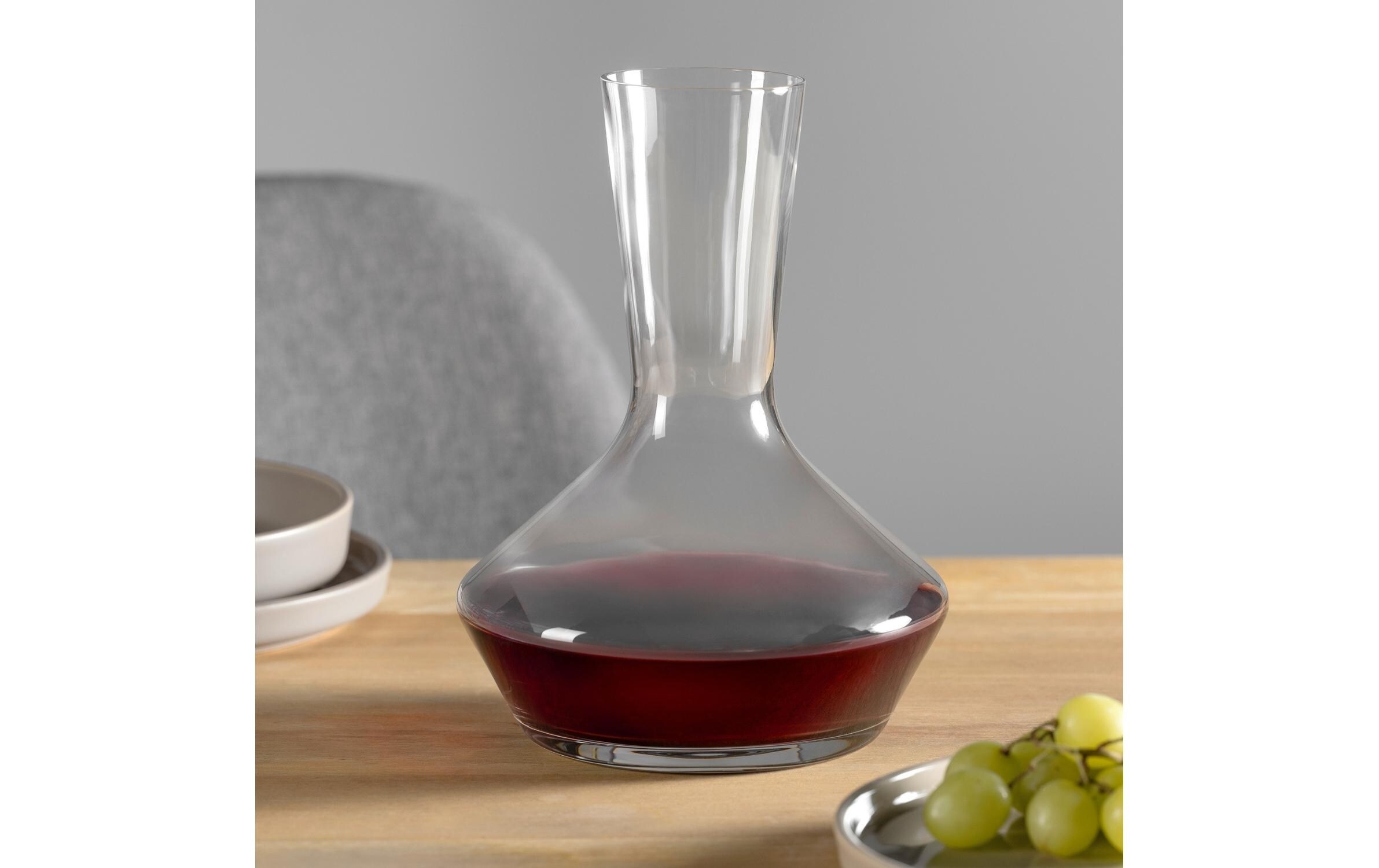 GK/Decanter 0,75l Puccini Glas, Einmachglas, Töpferei, Trauben, Vase