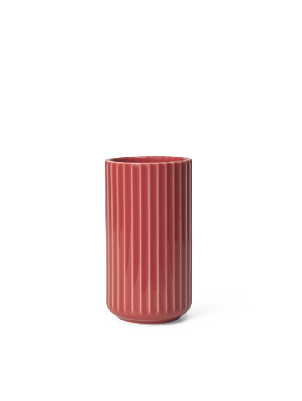 Lyngby Vase, 15.5cm, Rot