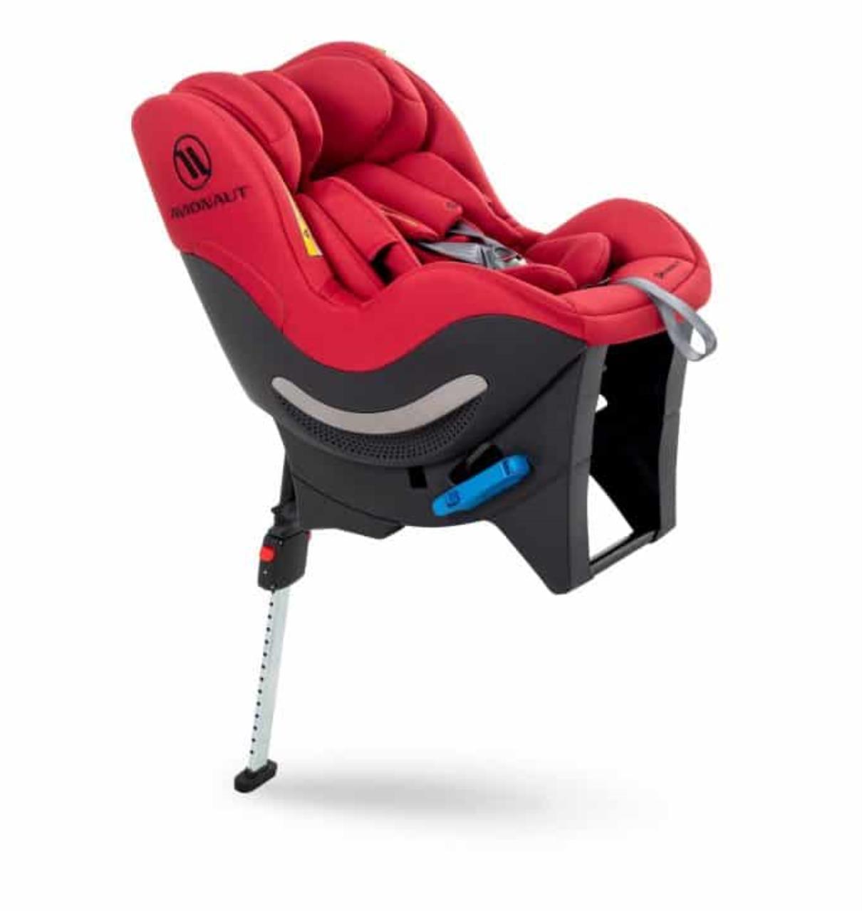 kindersitz, autokindersitz, rot, langleiter, 5-punkt-gurt