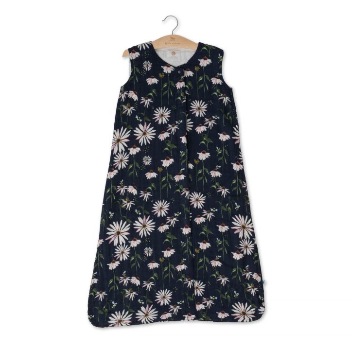 Cotton Muslin Sleeping Bag Gr. XL - Dark Coneflower