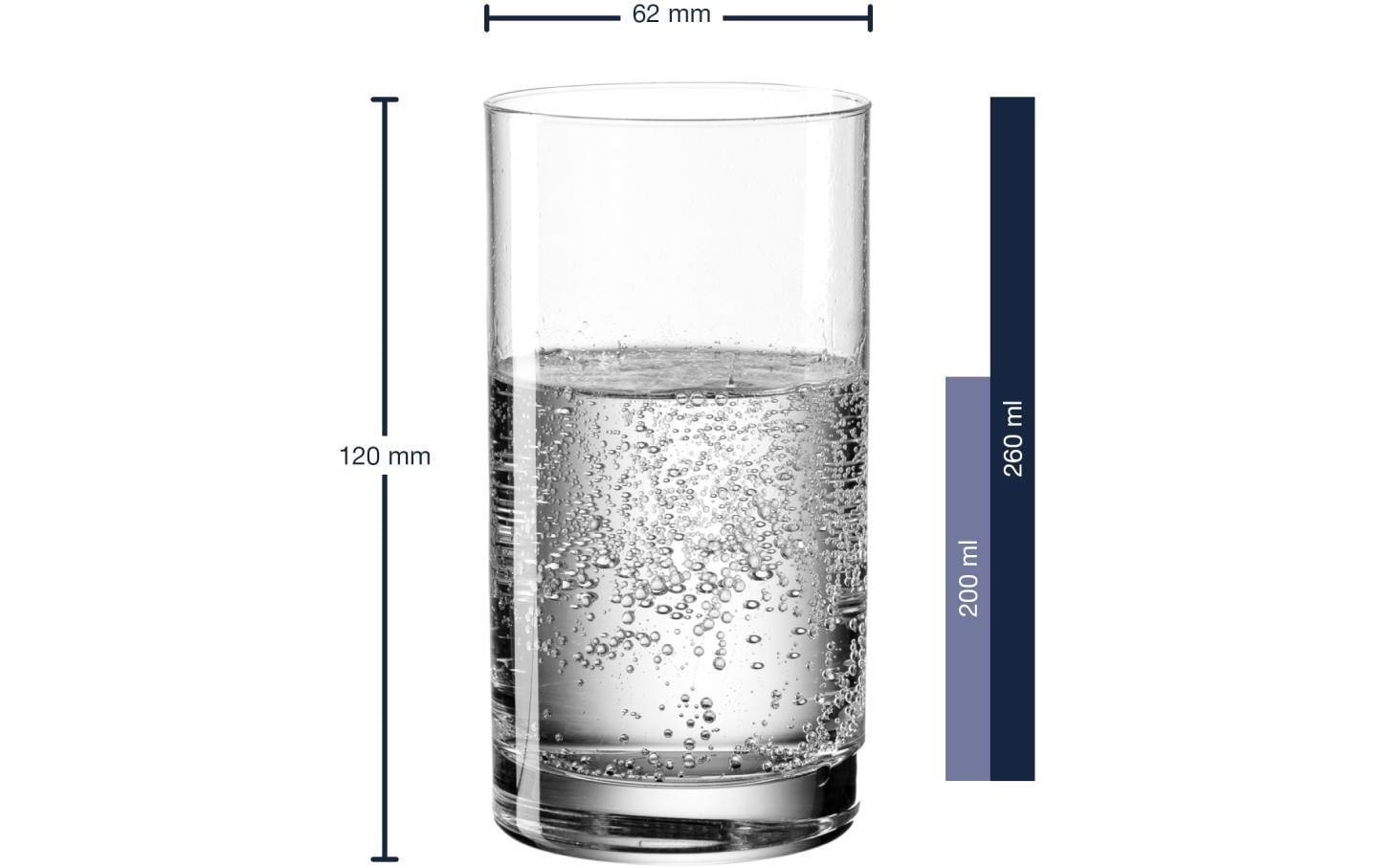 Leonardo Wasserglas Easy M 260ml