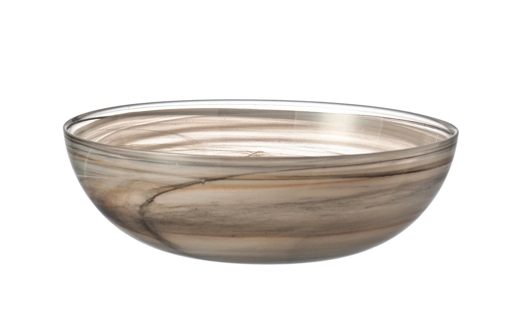 Leonardo Schale Albastro flach 28cm 4er Set Schale, Rührschüssel, Suppenschüssel