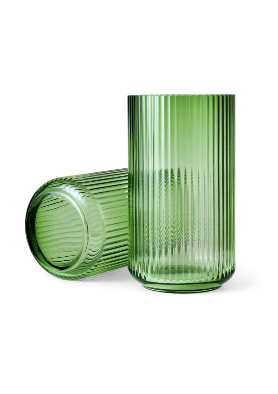 Lyngby Vase, 31cm, Copenhagen green