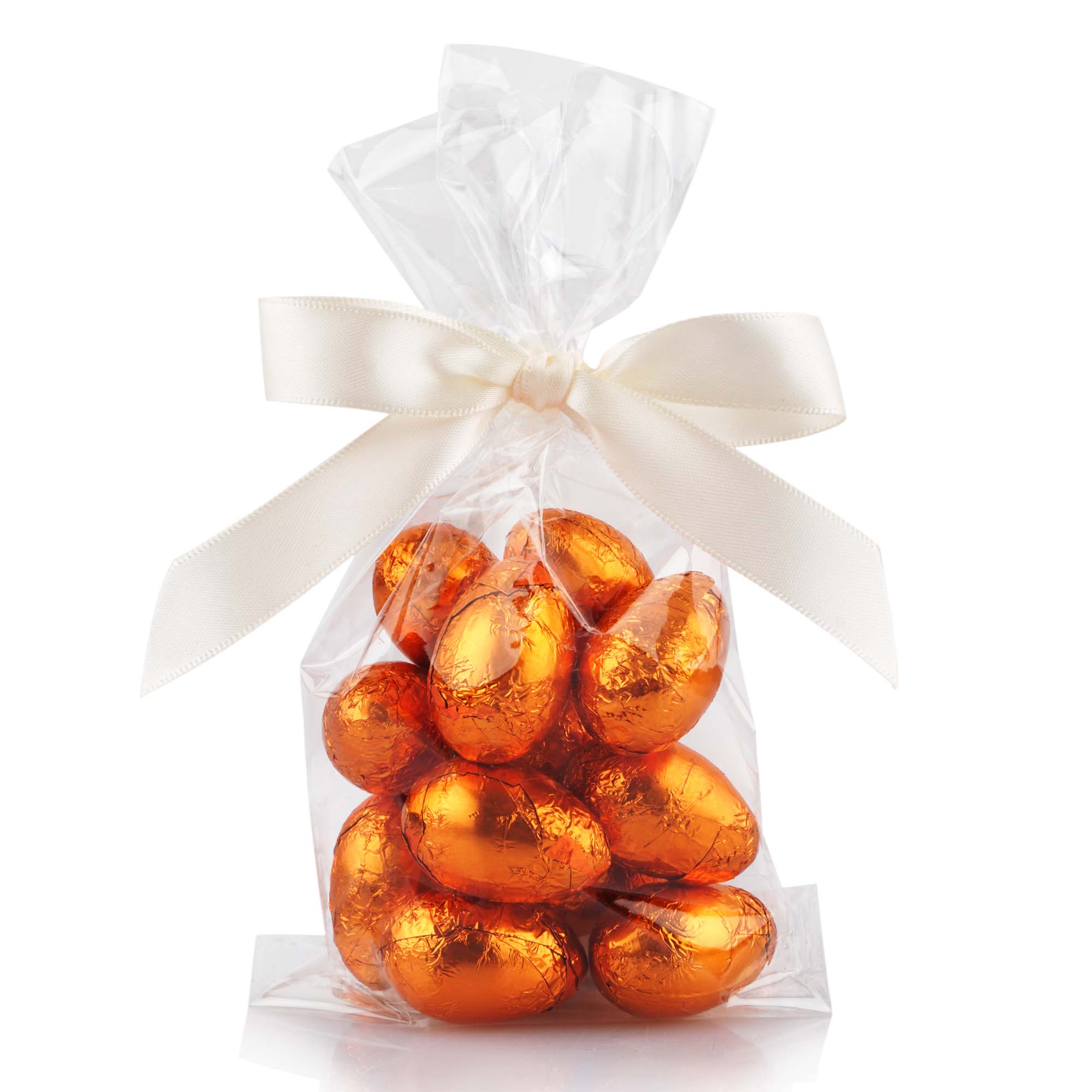 Schokoladen Eili im Säckli Orange 12 Stk, 108g Essen, Süßigkeiten