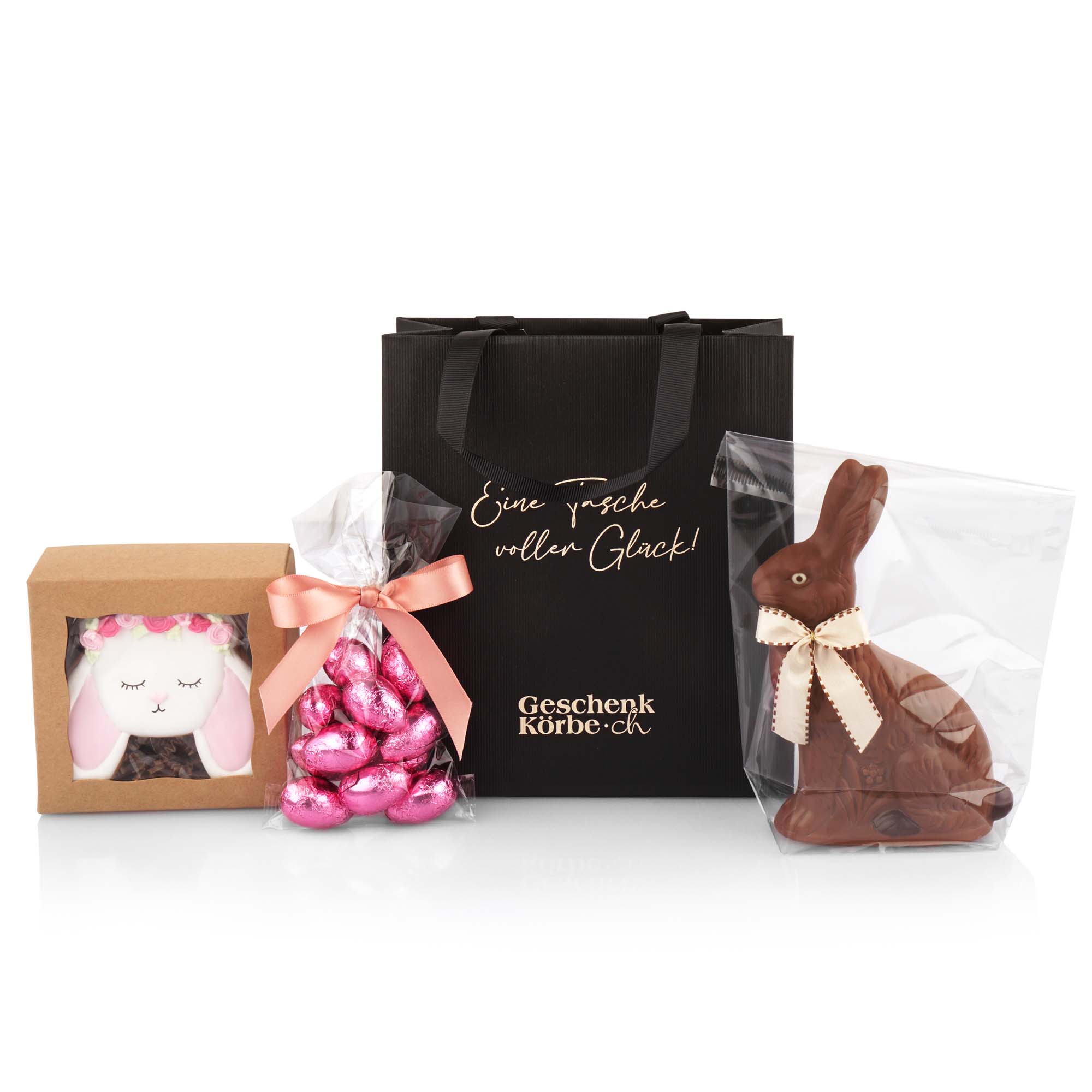 Geschenktasche Ostergeschenk "Hasenfreude" Tasche