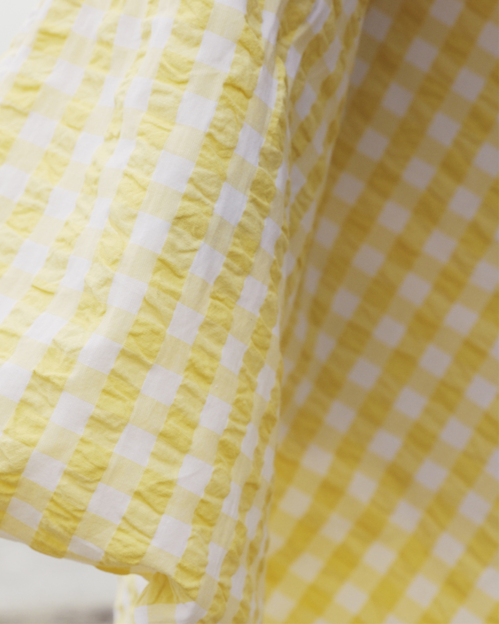 Bæk&Bølge Bettwäsche DK, 140x200cm, Gelb/Weiss