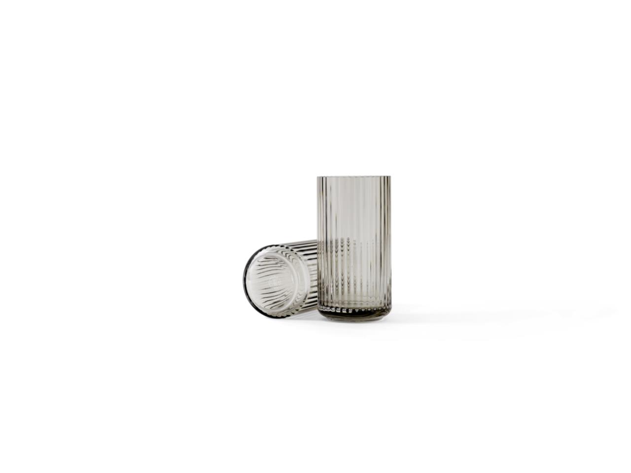Lyngby Vase, 20.5cm, Smoke