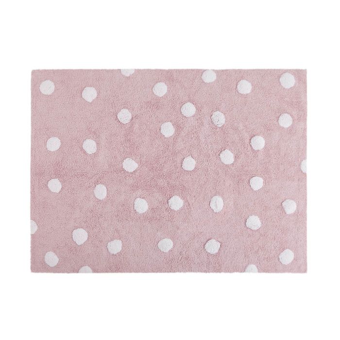 Rug Polka Dots Pink Rug Polka Dots Pink