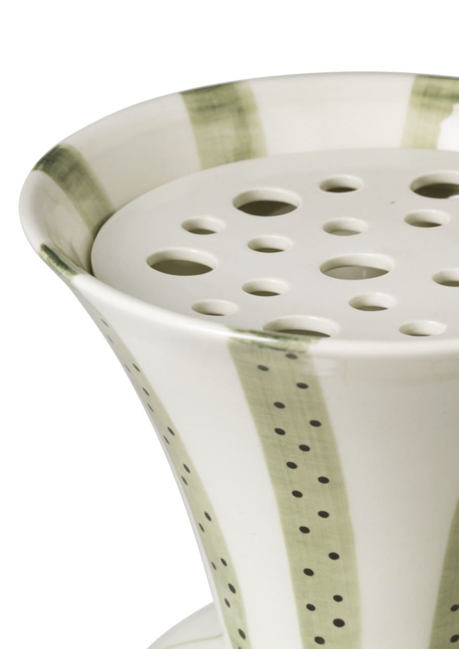 Signature Vase, 20cm, Grün