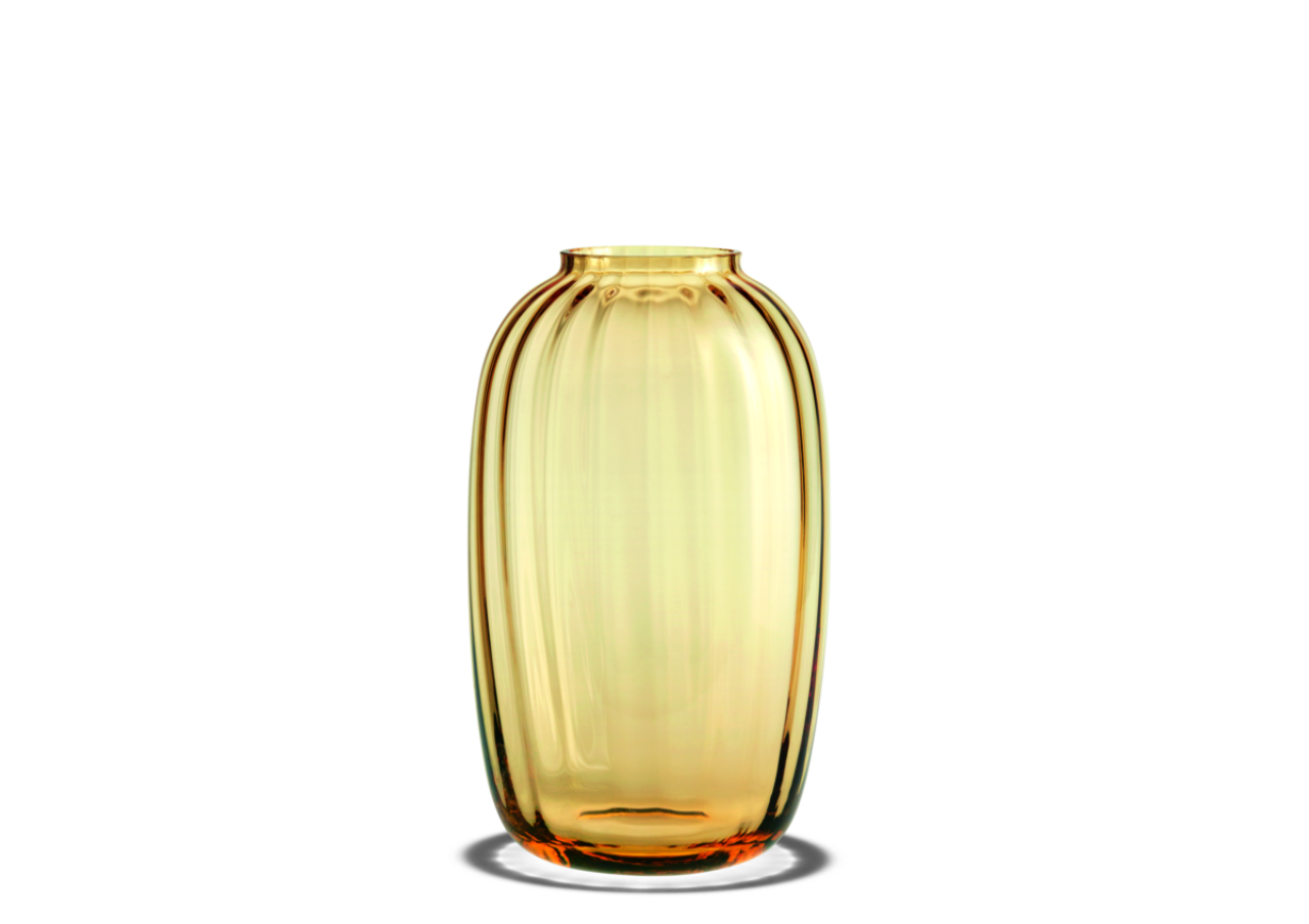 Primula Vase, 25.5cm, Amber
