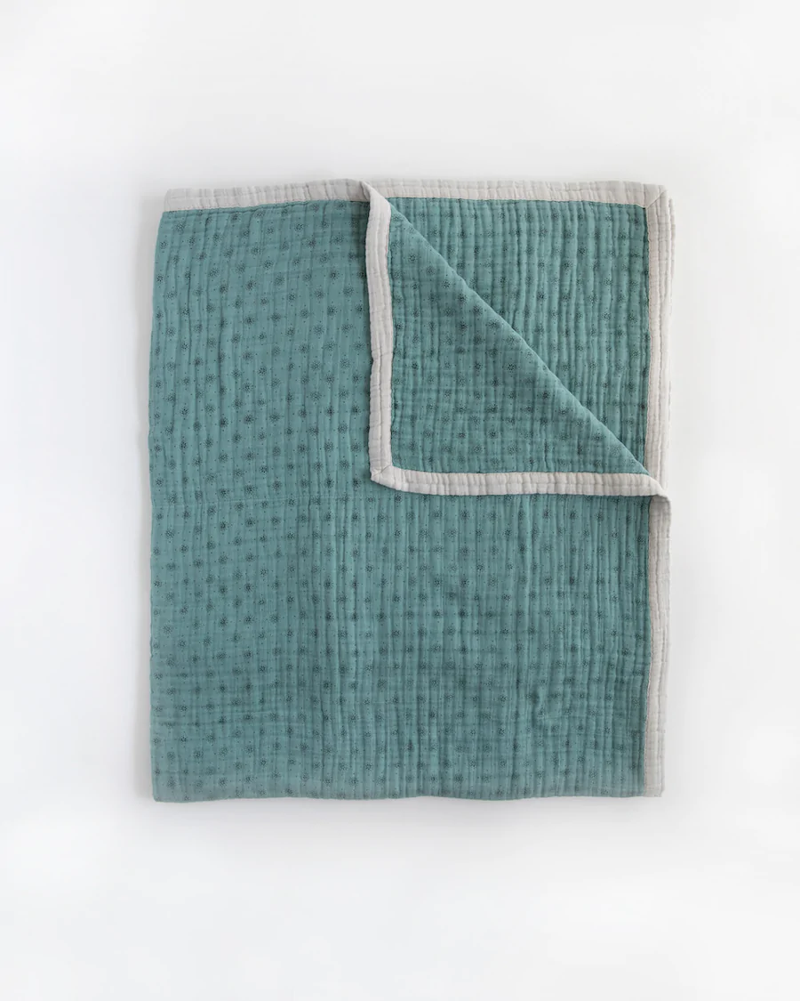 Cotton Muslin Quilt Big Kid - Wallflower
