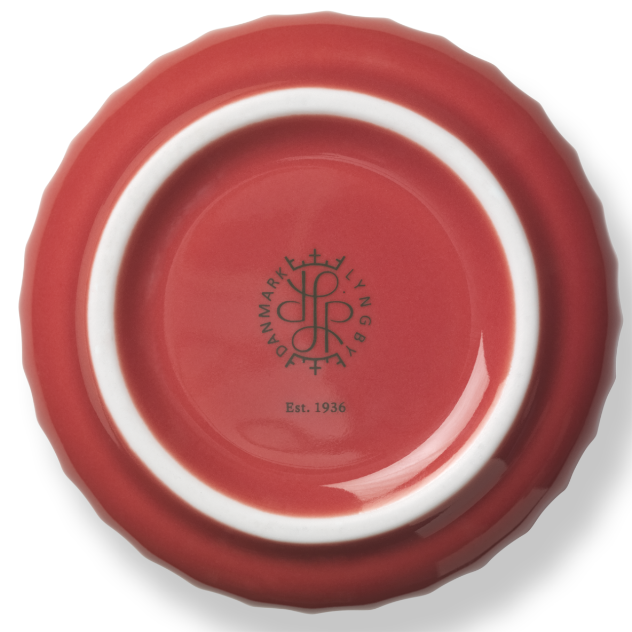 Lyngby Vase, 15.5cm, Rot
