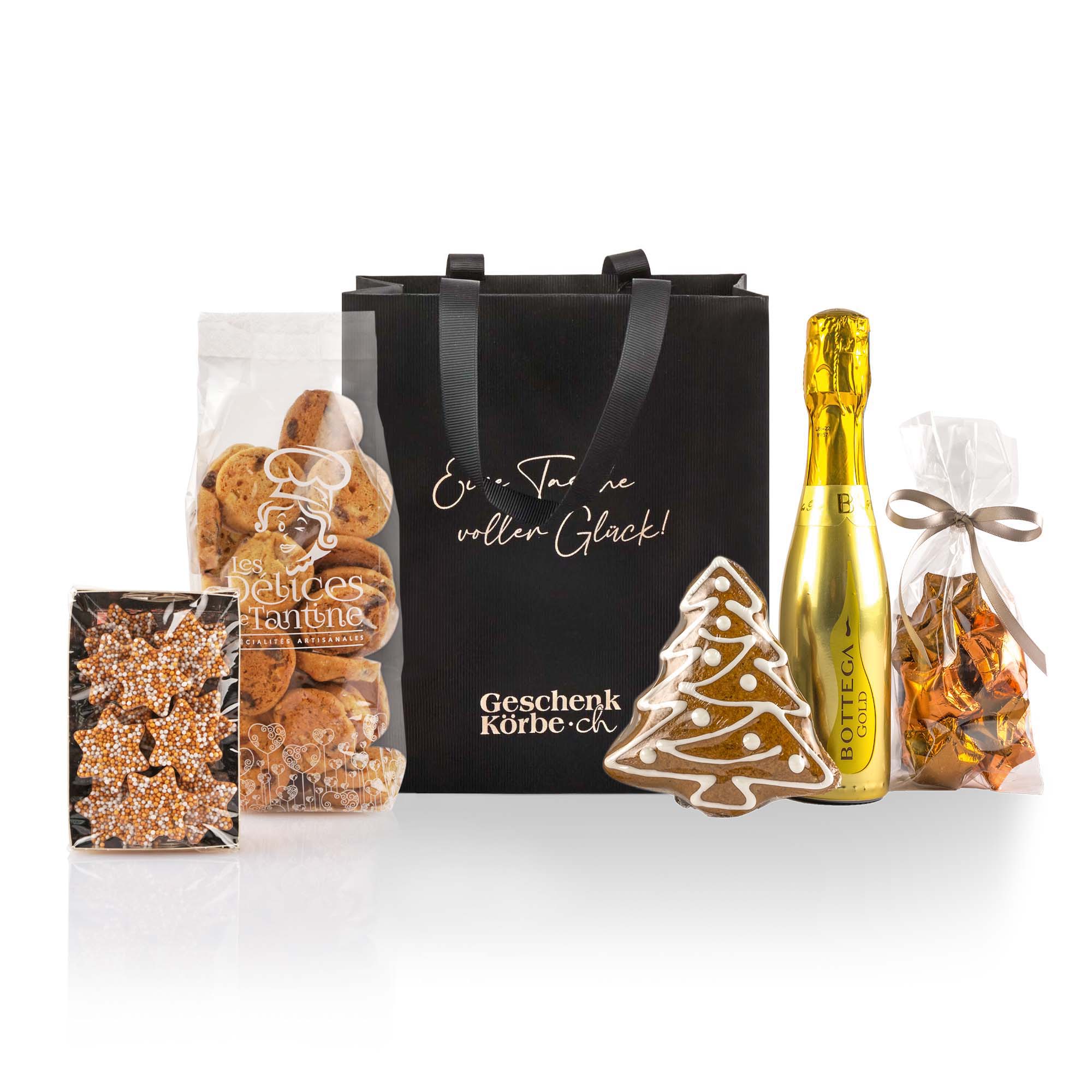 Geschenktasche Weihnachten "Sternli"