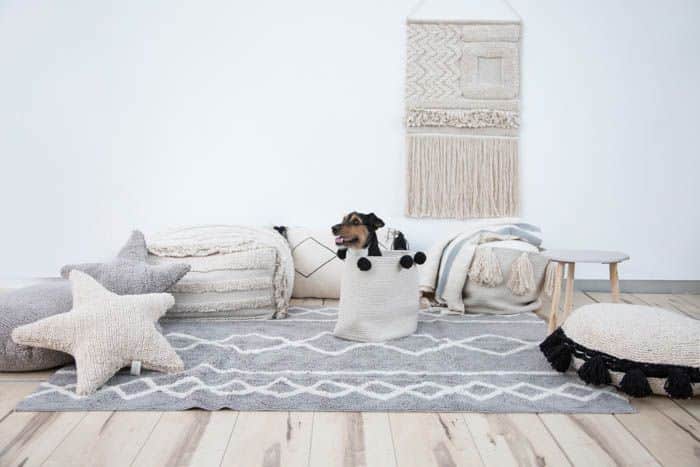 Rug Oasis Vintage Blue - Natural