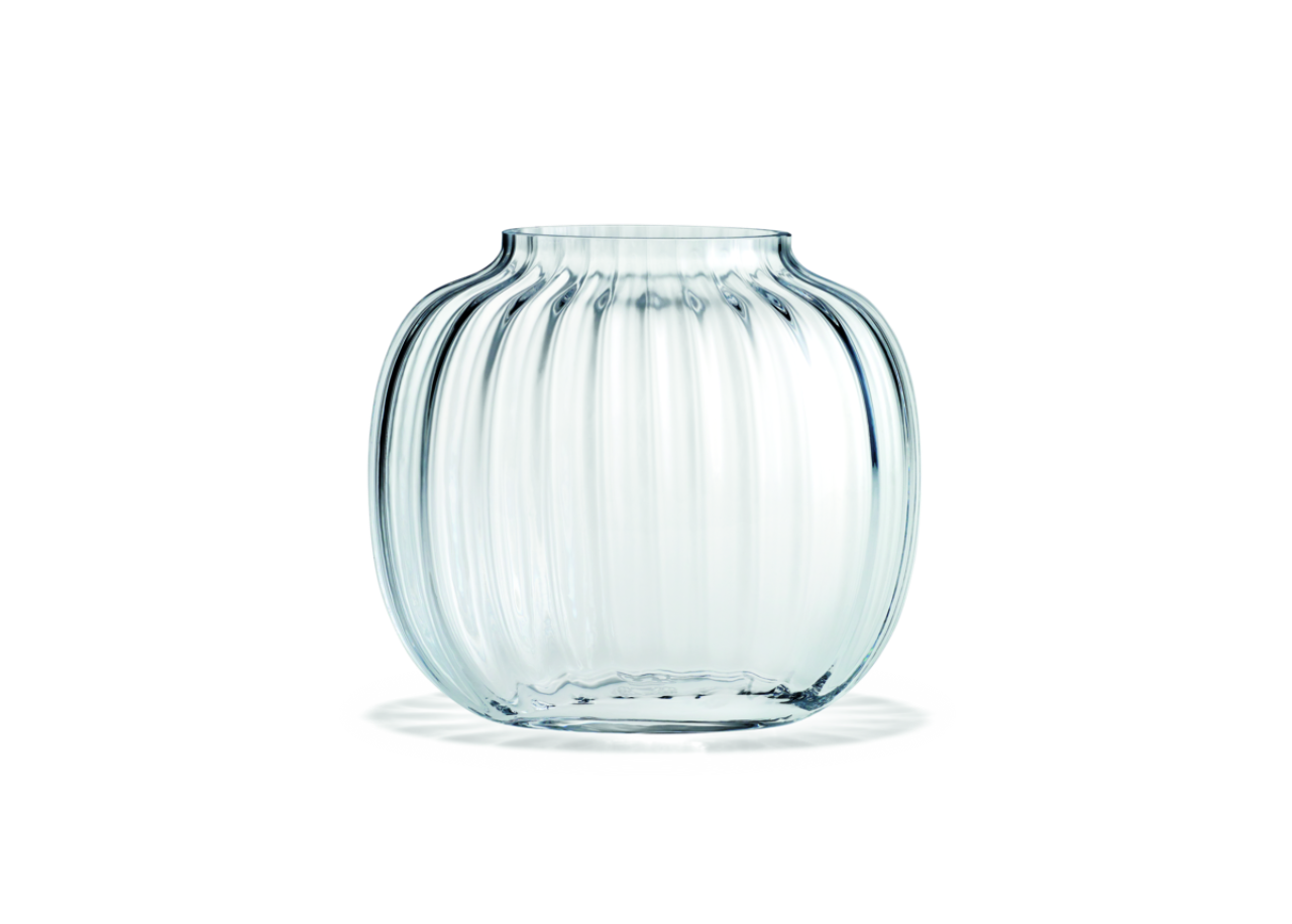 Primula Ovale Vase, 17.5cm, Klar