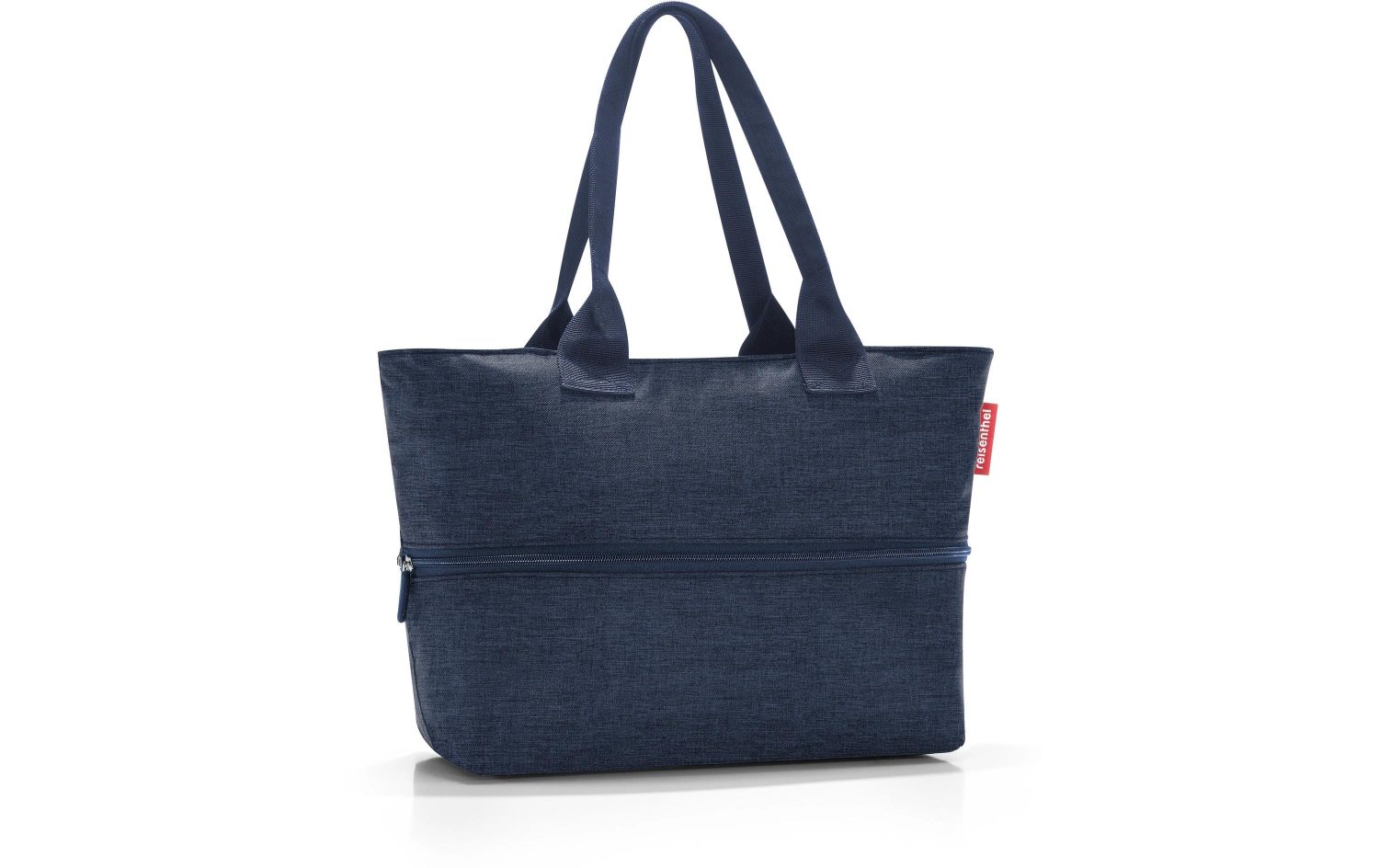 Tasche, Shopper, Denim, Reißverschluss, Seitentasche