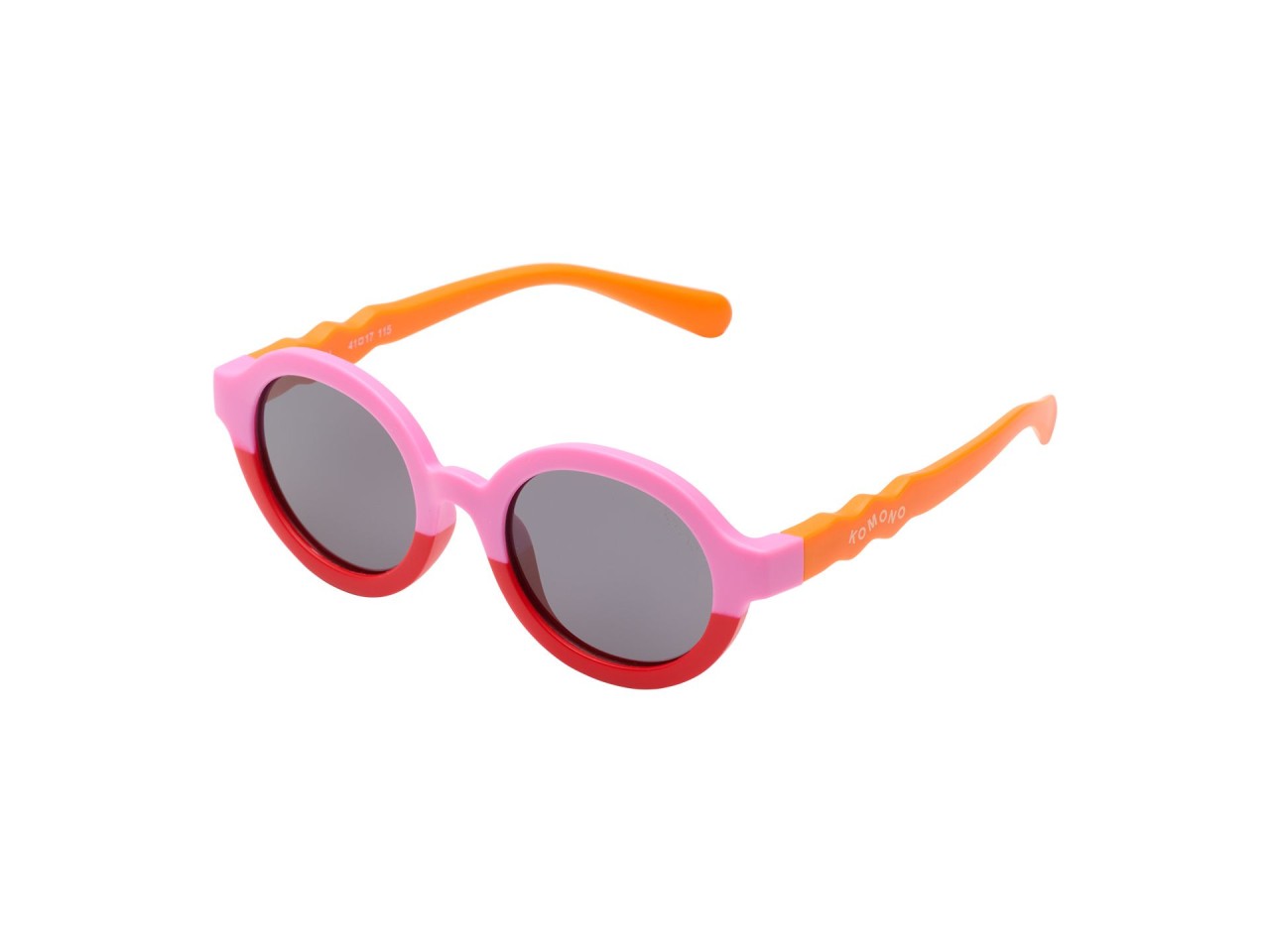 Sonnenbrille, Kinderbrille, rund, pink, orange