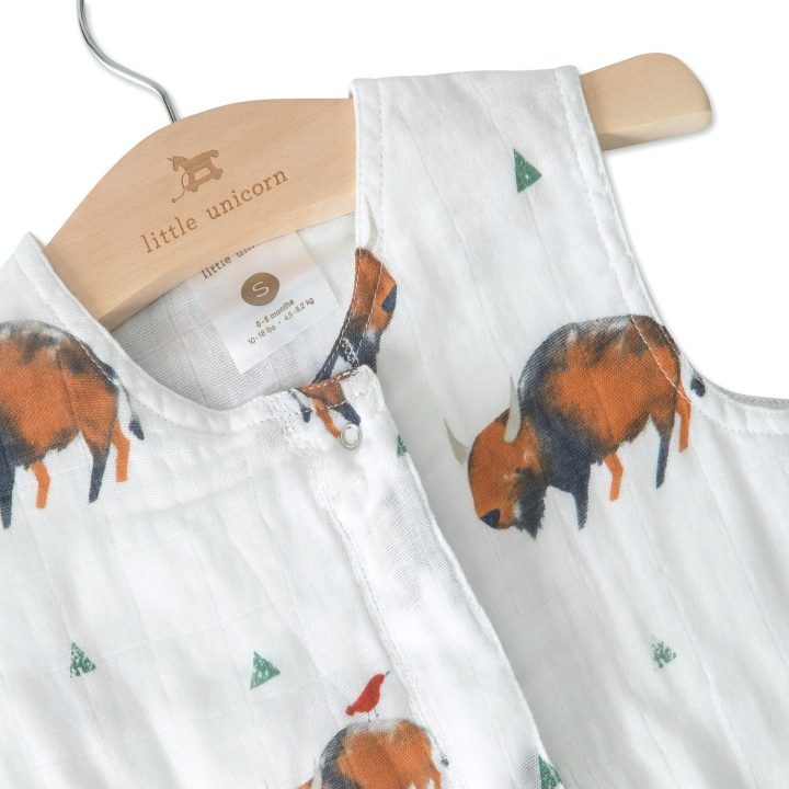 Cotton Muslin Sleeping Bag Gr. S -Bison