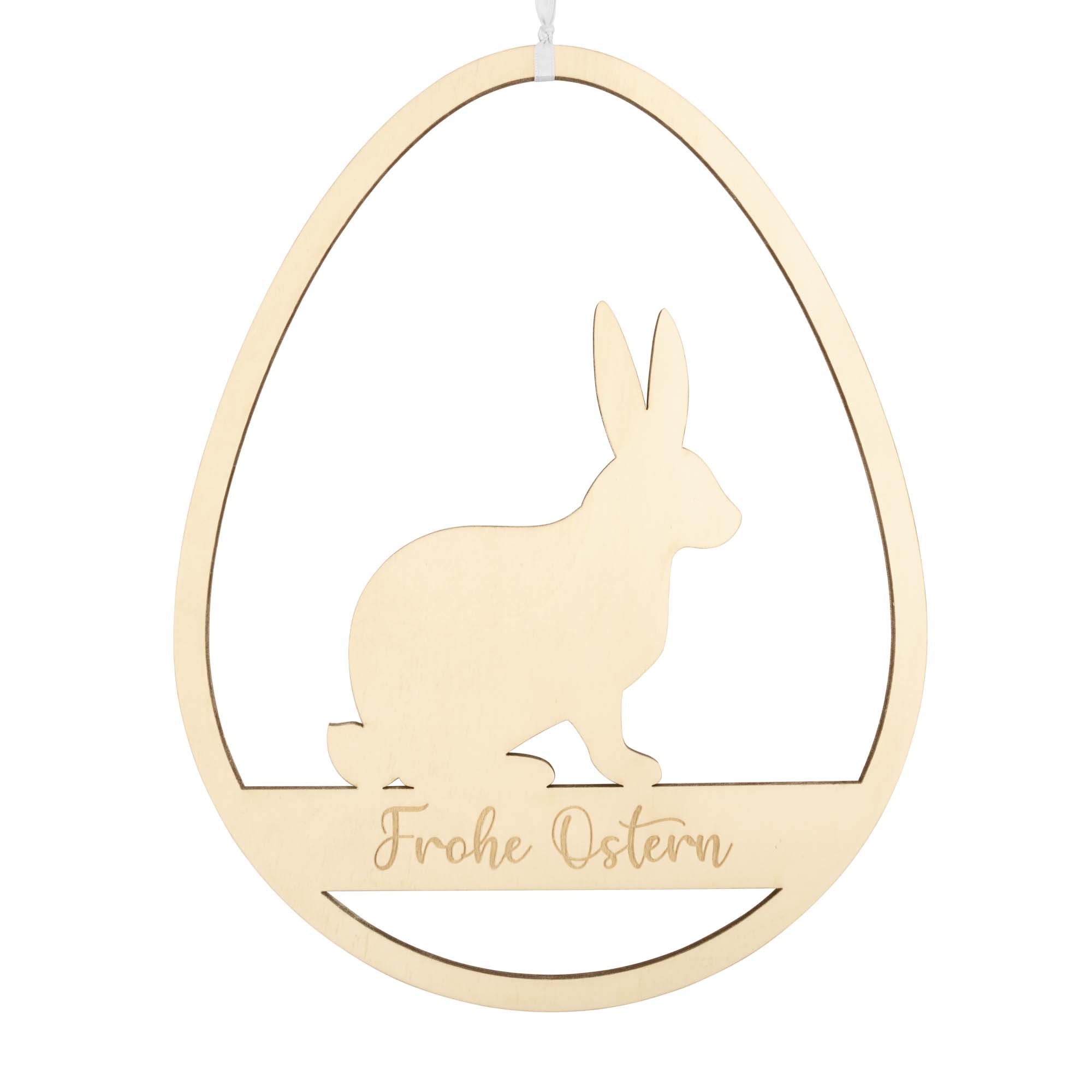 Holz Loop Ostern "Hase"