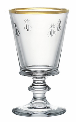ABEILLE GOLD Trinkglas 24 cl 4er-Set