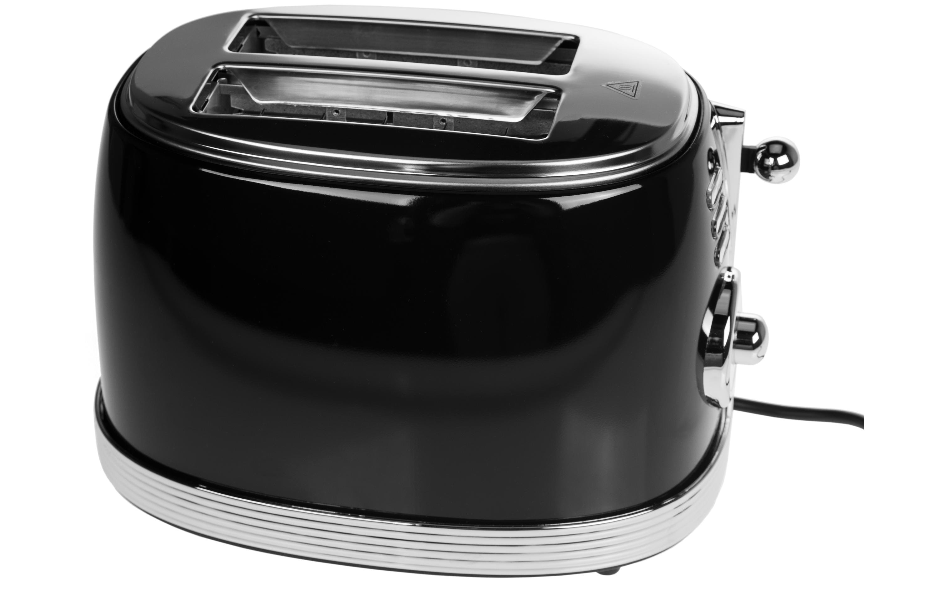 FURBER Retro Toaster schwarz