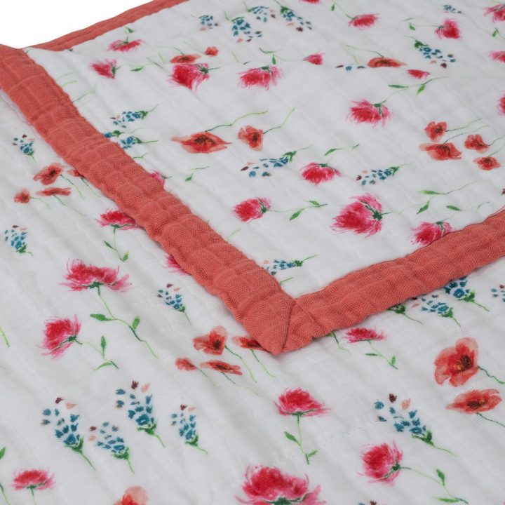 Big Kid Cotton Muslin Quilt - Wild Mums Big Kid Cotton Muslin Quilt - Wild Mums