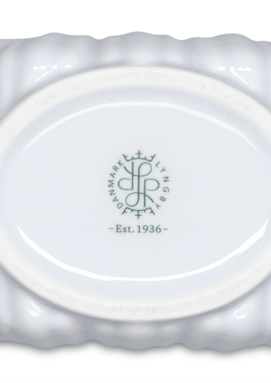 Porzellan, Teller, Wappen, Est.1936, Logo