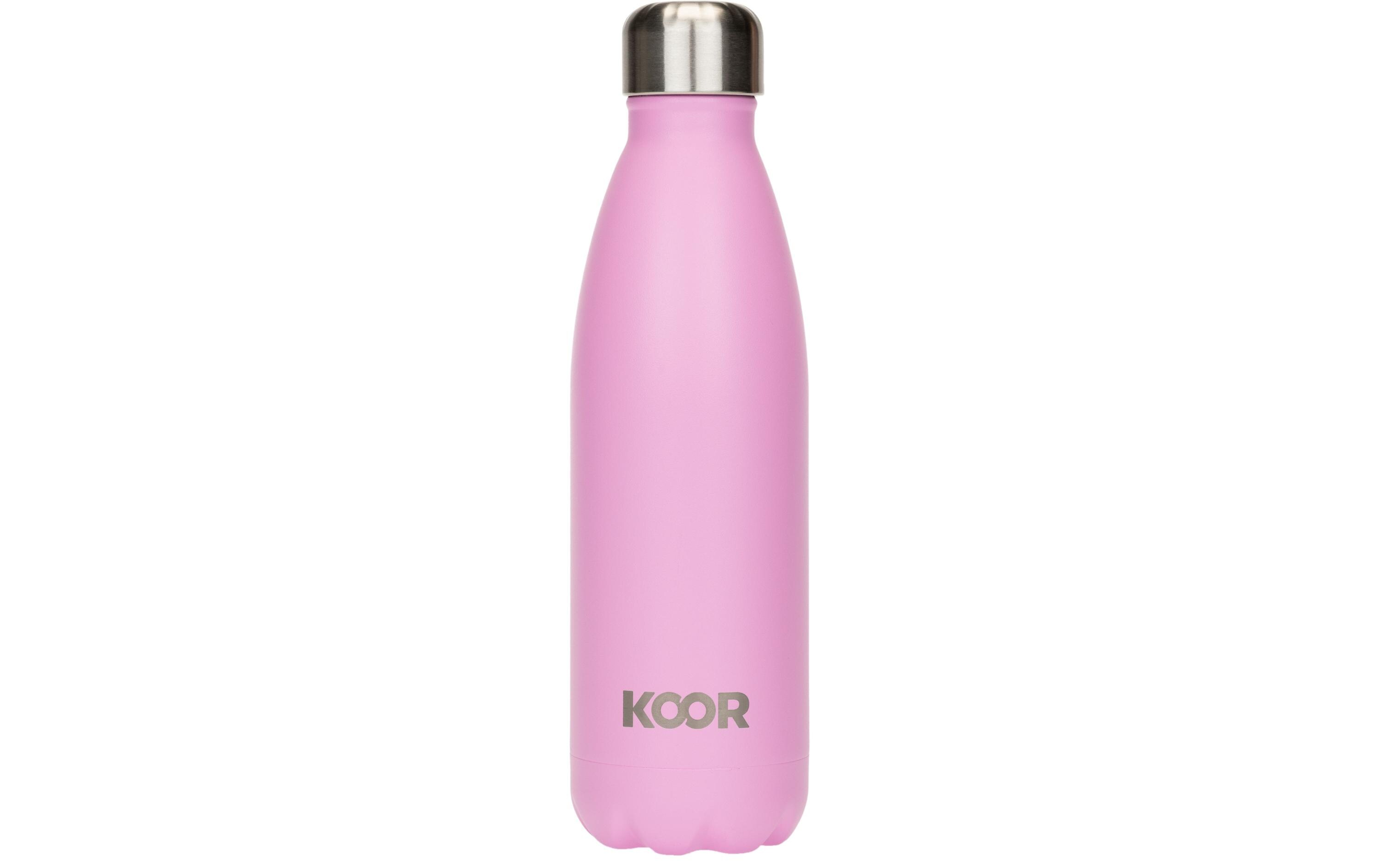 KOOR Flasche Thermo 500ml Pastell Rosa