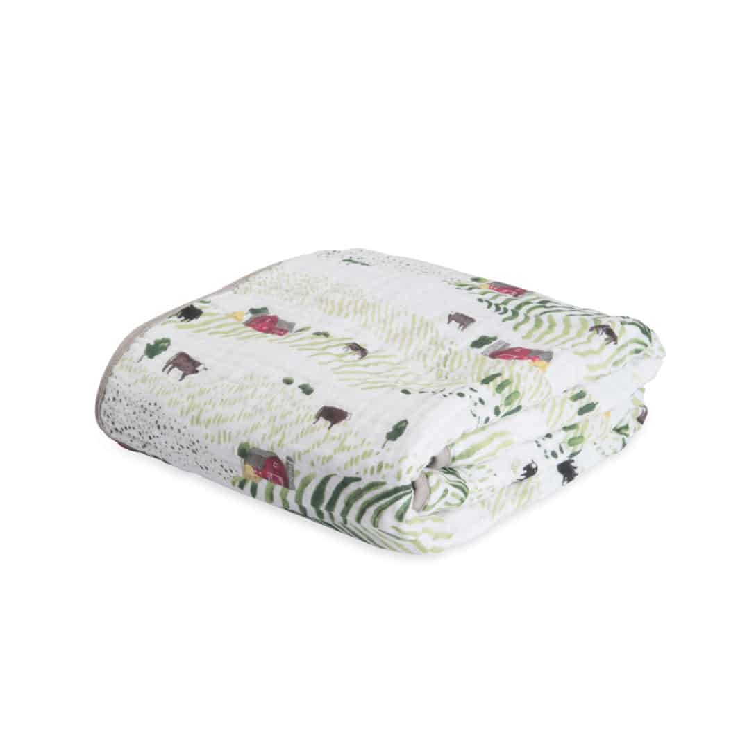 Cotton Muslin Quilt - Rolling Hills