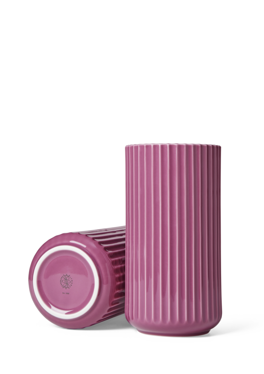 Lyngby Vase, 20.5cm, Lila