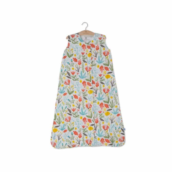 Cotton Muslin Quilted Sleep Bag Gr. XL - Meadow Cotton Muslin Quilted Sleep Bag Gr. XL - Meadow