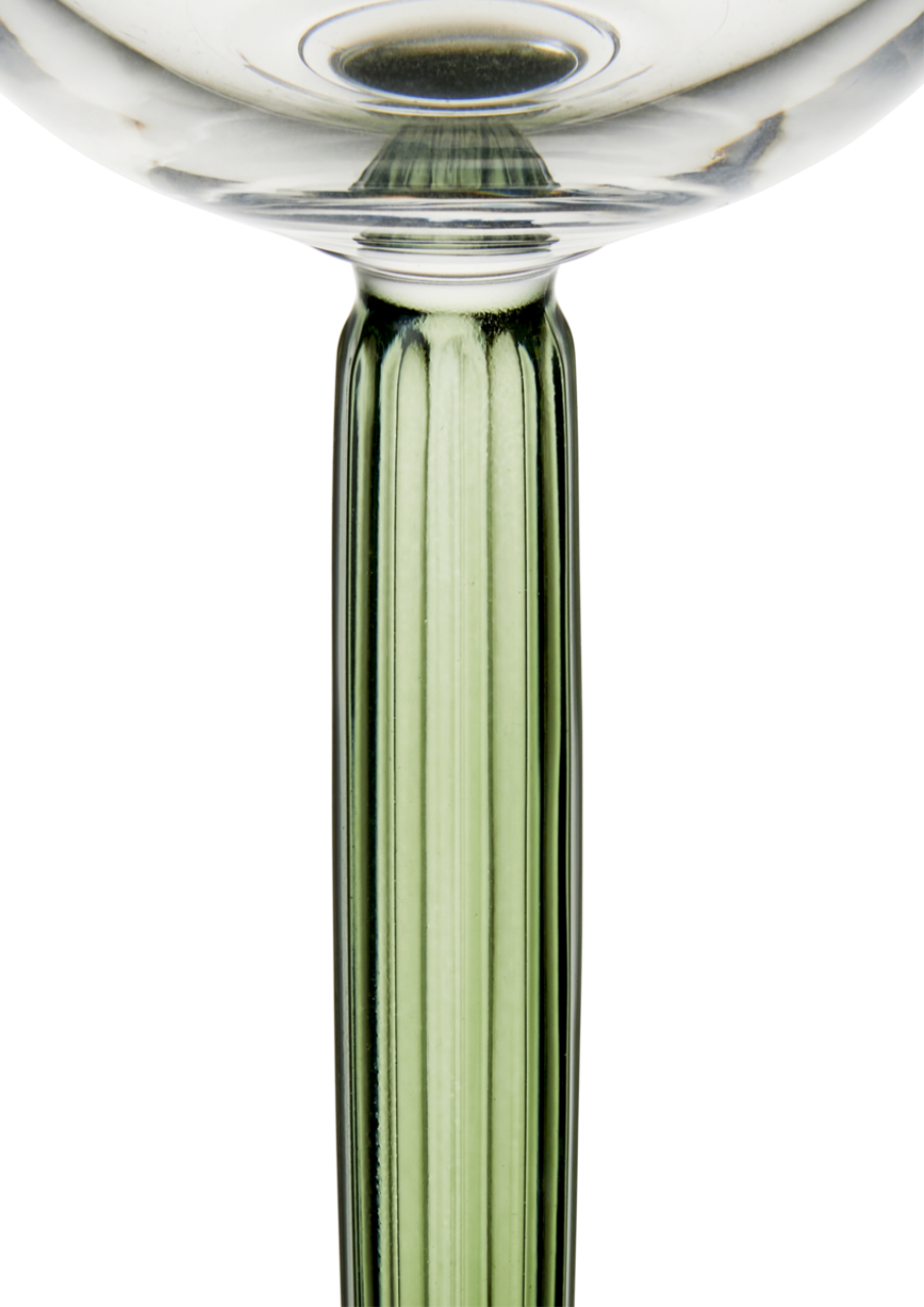 Hammershøi Champagnerglas, 23cm, Grün