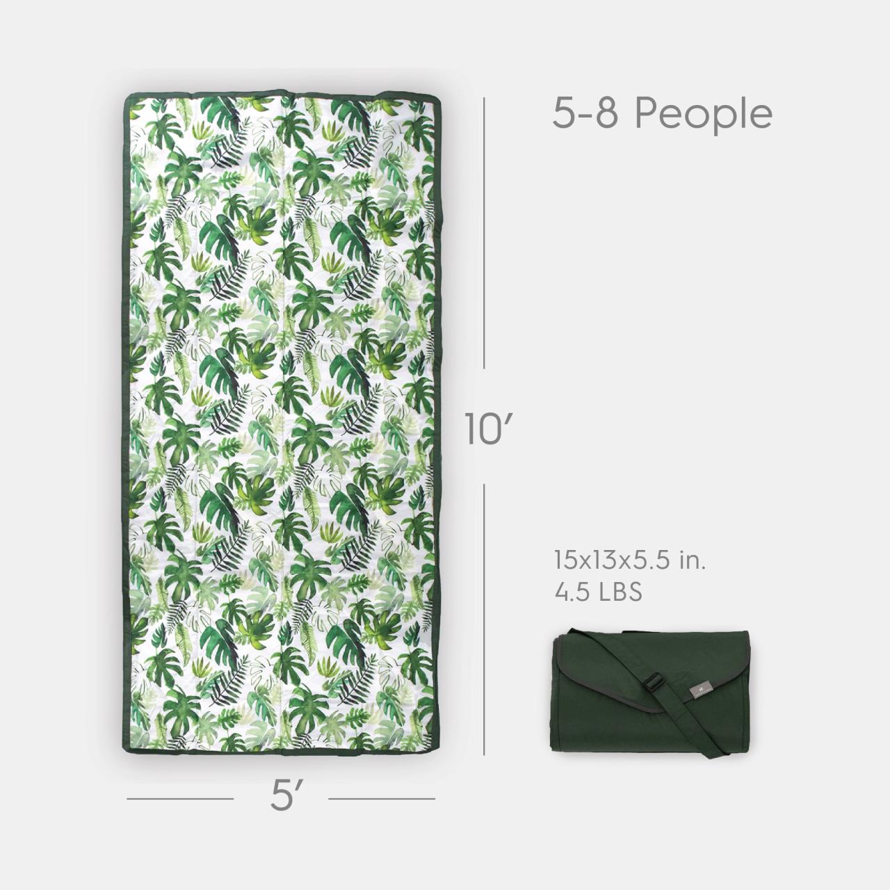Picknick-Decke Extra Big Tropical Leaf