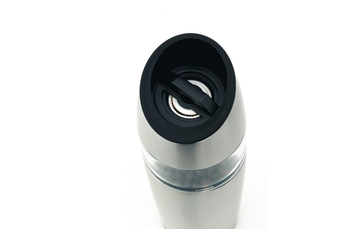 WMF Elektrische Salz- und Pfeffermühle, 21cm, silber