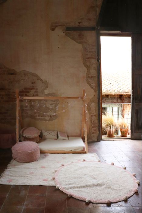 Rug Hippy Dots Vintage Nude