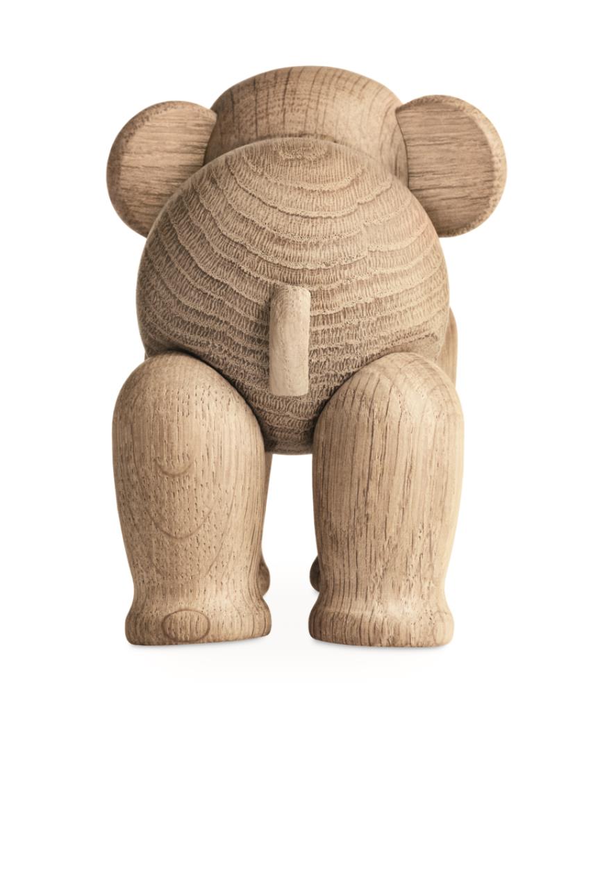 Elefant klein, 13cm, Eiche