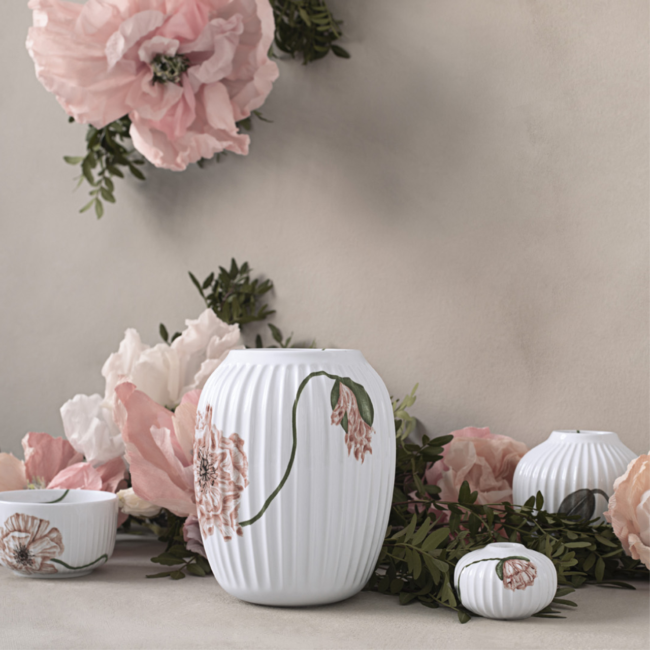 Hammershøi Poppy Vase, 21cm
