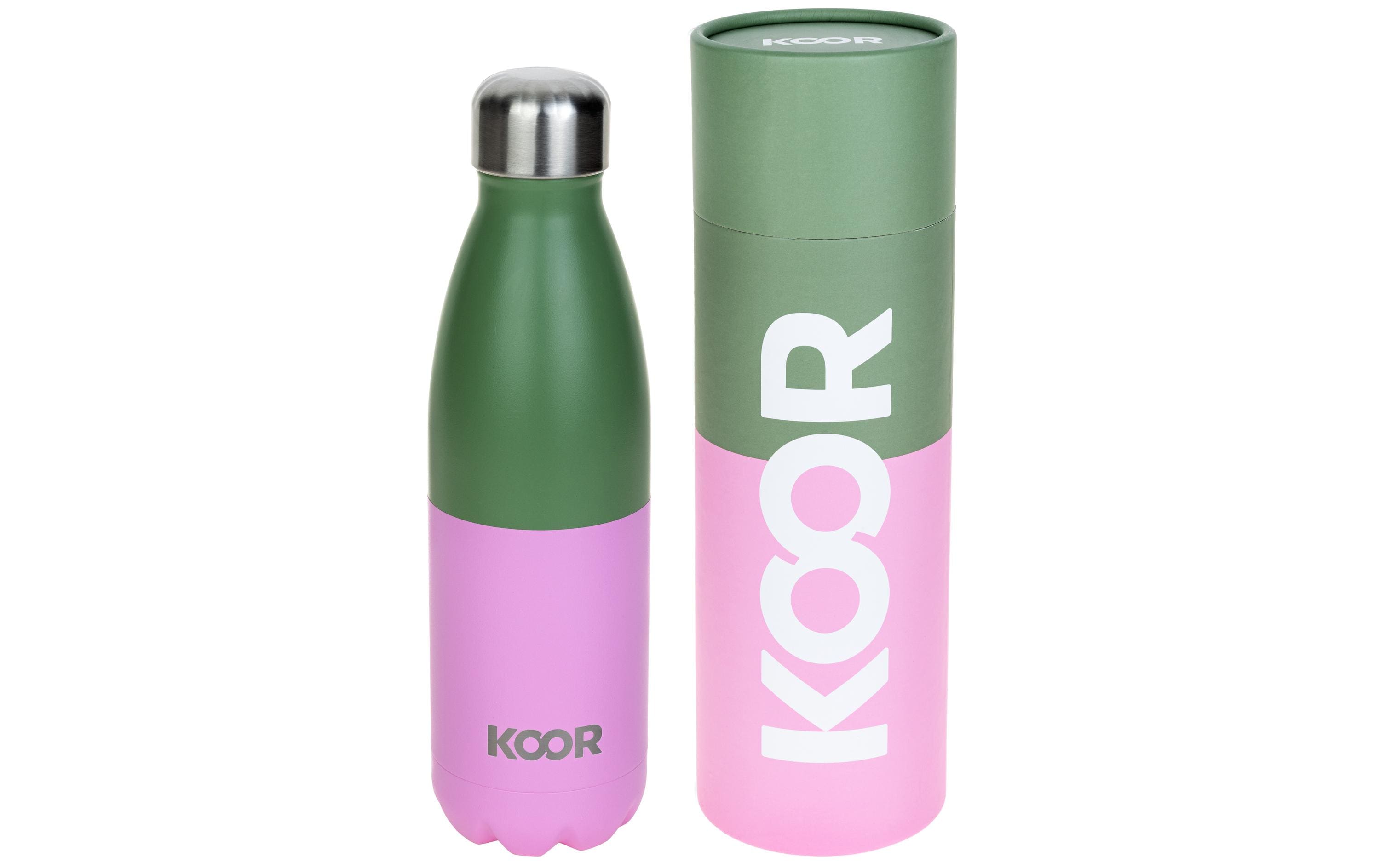 KOOR Flasche Thermo 500ml Yade / Rosa