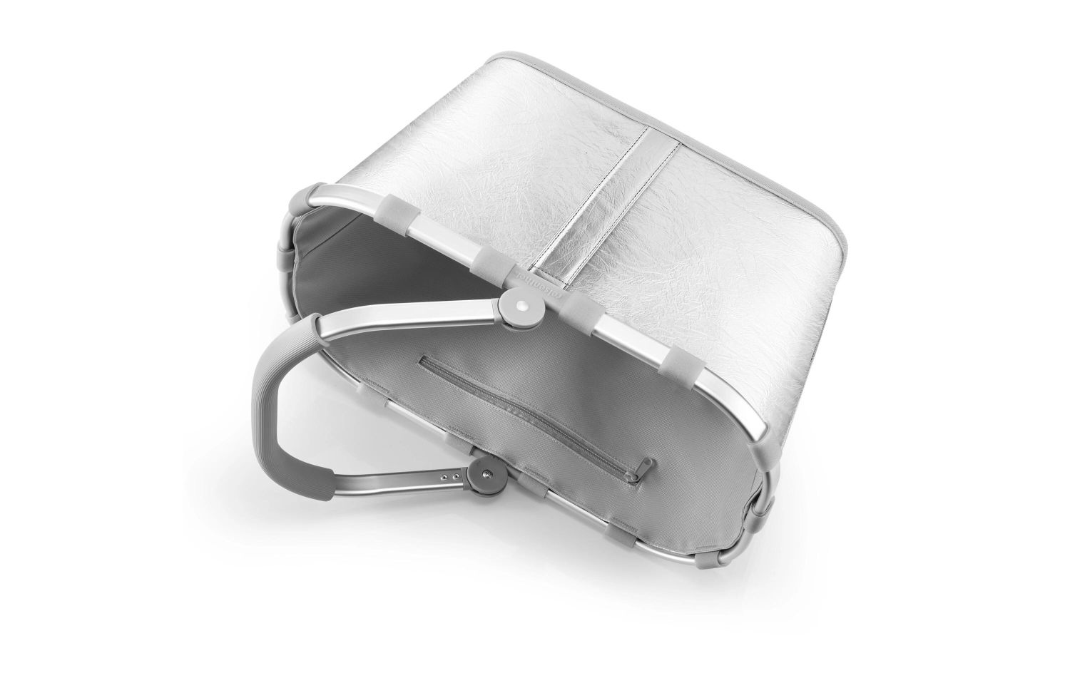 Tragetasche, Koffer, Steinmetz?, Stahlgrau, Faltbar?